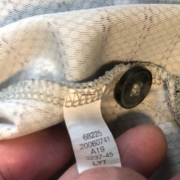 Duluth Men Polo Shirt Size XL Short Sleeve Striped Green Casual Pullover Classic - Picture 6 of 8